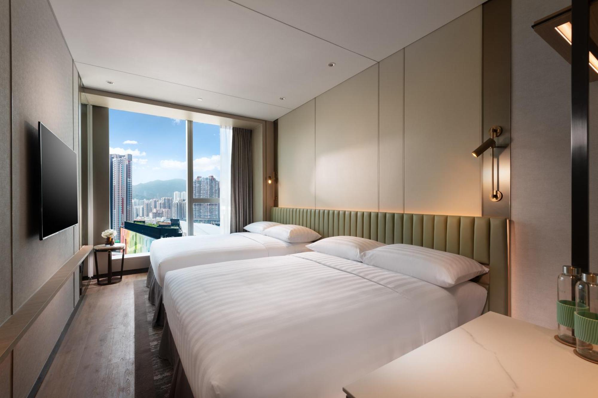 Dorsett Kai Tak Hotell Hongkong Exteriör bild