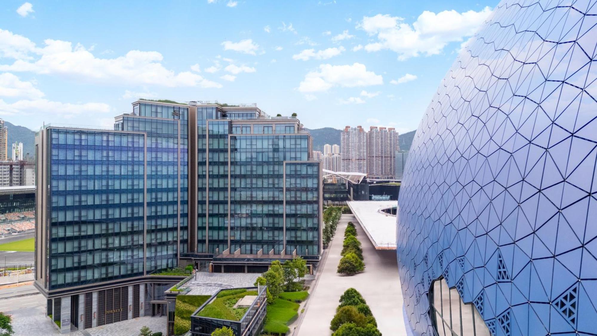 Dorsett Kai Tak Hotell Hongkong Exteriör bild