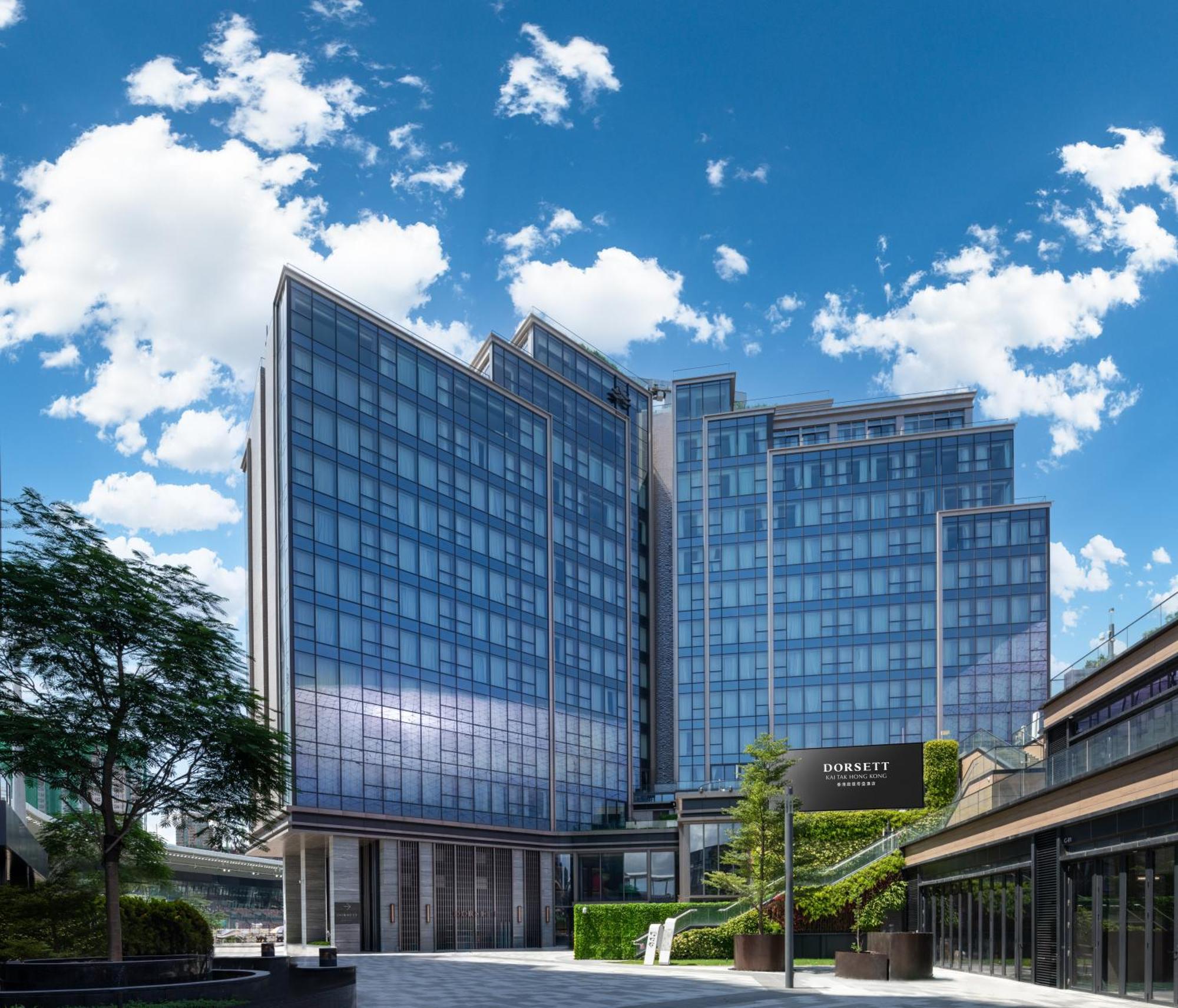 Dorsett Kai Tak Hotell Hongkong Exteriör bild